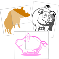 Pig Stickers