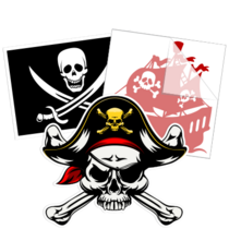 Pirate Stickers