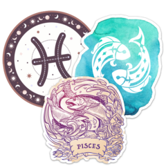 Pisces Stickers