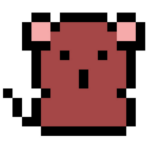 Pixel Mole Icon Sticker