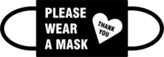 Please Wear a Mask Sticker