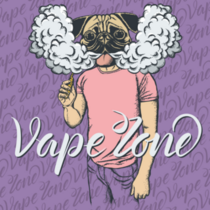 Pug Vape Zone Sticker