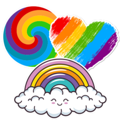 Rainbow Stickers