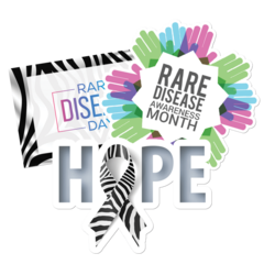 Rare Disease Awareness Stickers