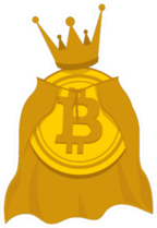 Royal Bitcoin Sticker