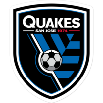 San Jose Earthquakes MLS Logo Sticker