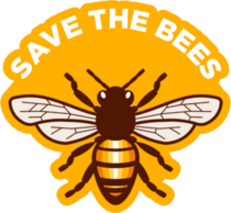 Save The Bees Sticker