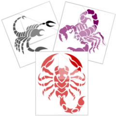 Scorpion Stickers