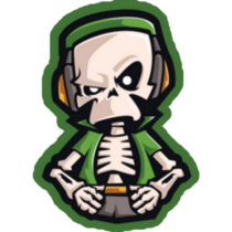 Skull Gamer E Sports Logo