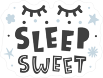 Sleep Sweet Baby Sticker