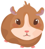 Small Hamster Sticker