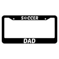 Soccer Dad License Plate Frame