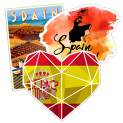 Spain Stickers and Decals