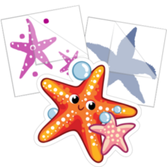 Starfish Stickers