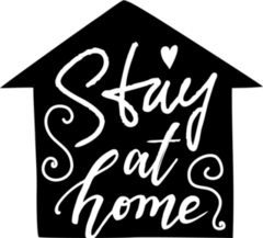 Stay Home Sticker