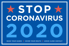 Stop Coronavirus 2020 Sticker