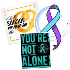 Suicide Prevention Awareness Stickers