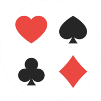 Suit Of Playing Cards Illustration Of Symbols Sticker