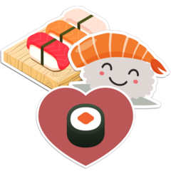 Sushi Stickers