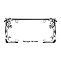 Swagger Wagon Custom License Plate Frame