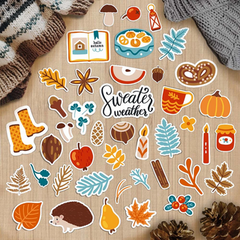 Sweater Weather Sticker Bundle