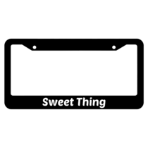 Sweet Thing License Plate Frame