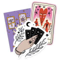 Tarot Card Stickers Thumbnail