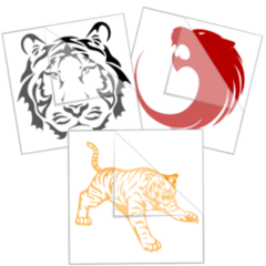 Tiger Stickers