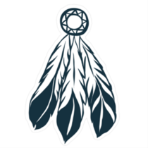 Tribal Feathers Dreamcatcher Sticker