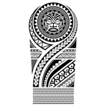 Tribal Tattoo Pattern Maori Sticker