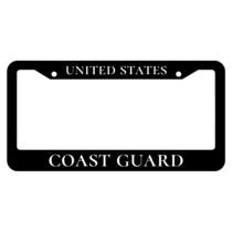 United States Coast Guard License Plate Frame