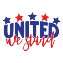 United We Stand | 4th Of July Sticker