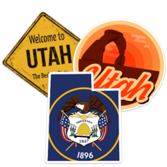 Utah Stickers