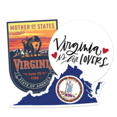 Virginia Stickers