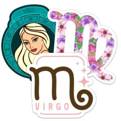 Virgo Stickers