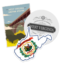 West Virginia Stickers