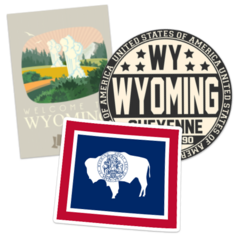 Wyoming Stickers