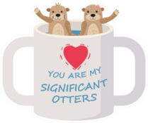 You Are My Significant Otter Sticker